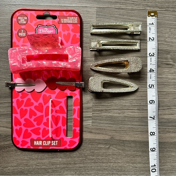 hair clips set - Picture 1 of 2